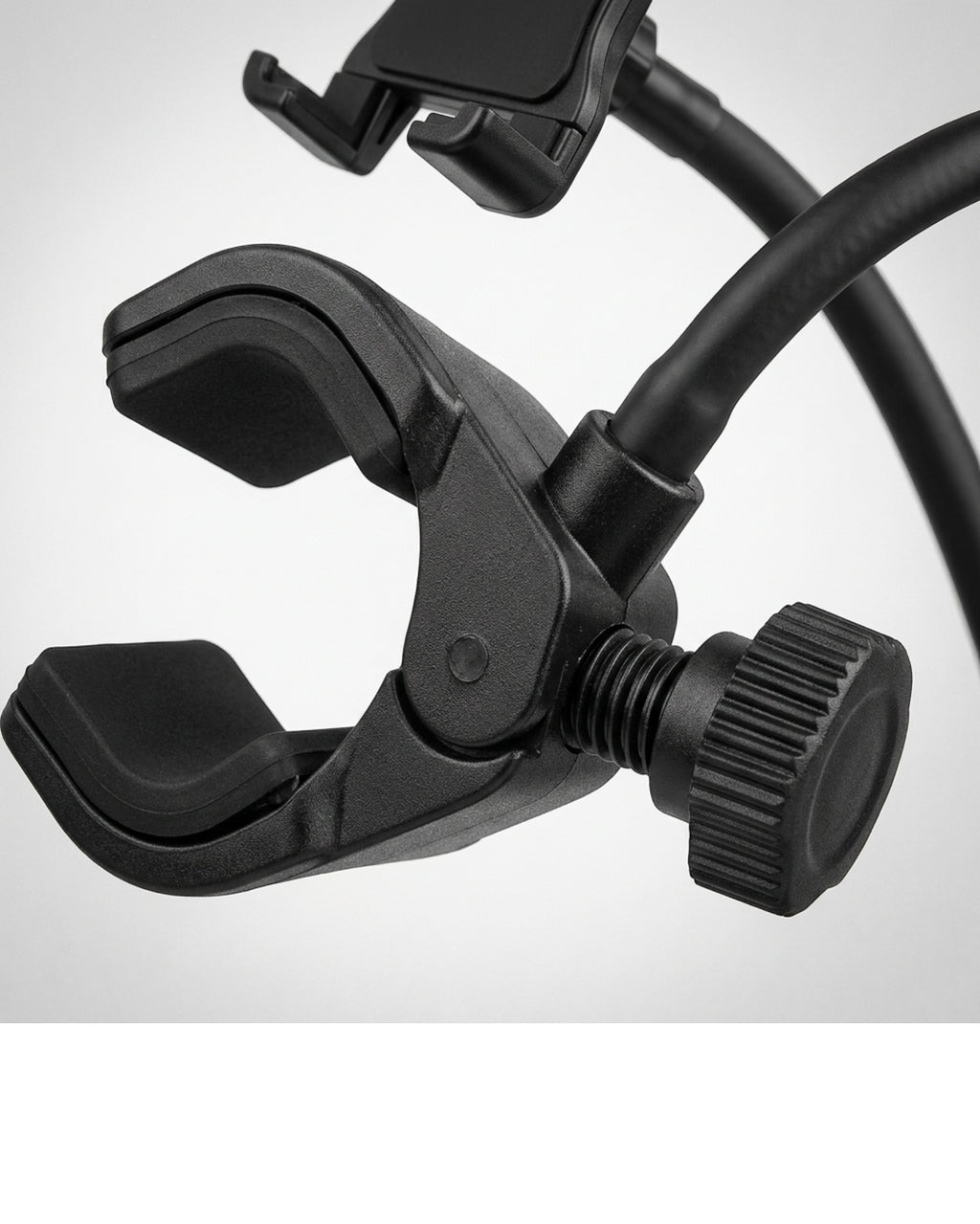 Blnzk Gooseneck Clamp Phone Holder Black - Detail view